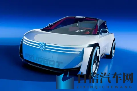 标致Polygon概念车首发,线控转向技术重塑未来208设计语言-2