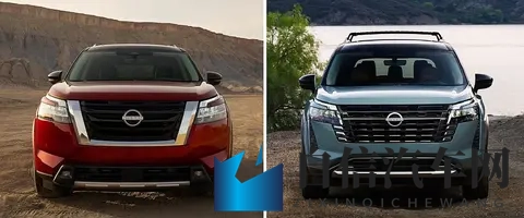 日产途乐Pathfinder改款发布：外观微调内饰升级，仍配35L自吸-1