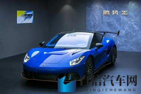 比亚迪又一款超级跑车！腾势Z无伪装亮相 硕大尾翼吸睛-2