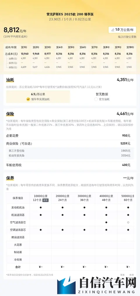 24万不到的准新雷克萨斯ES，低调之选，宜商宜家-3