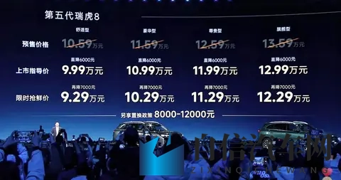 燃油SUV的绝地反击！全新瑞虎8携8155芯片杀回，929万起-2