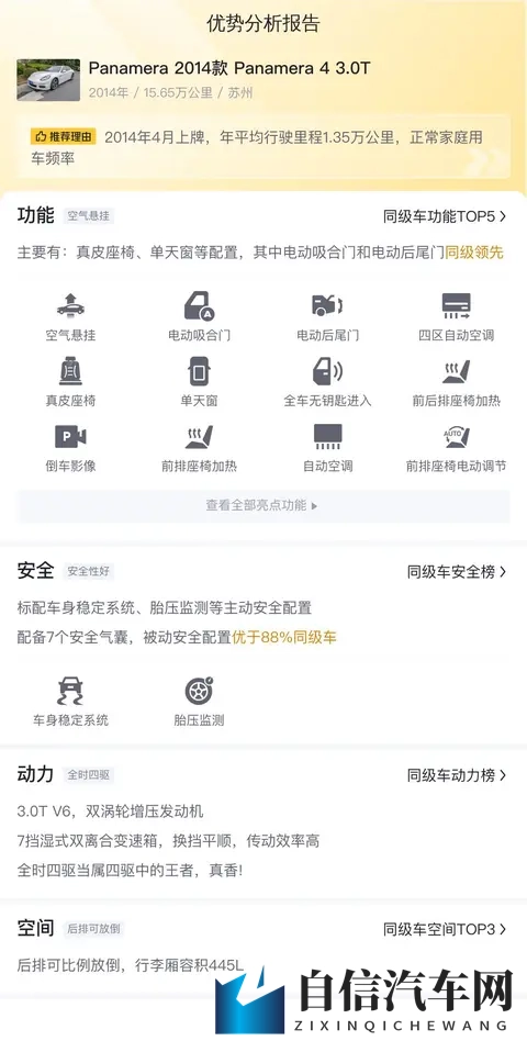 18万多入手保时捷Panamera，圆你跑车梦！-3