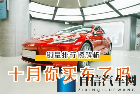 10月汽车销量排行榜大揭秘-2