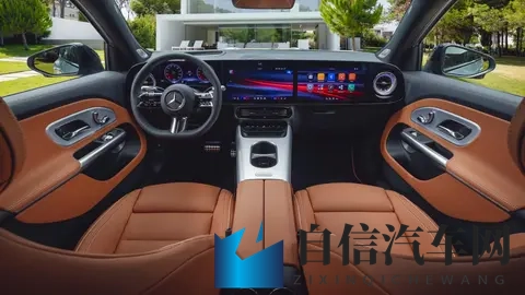 第二代奔驰GLB来了 带星空顶 有四驱 腿部空间显著提升 12月首发亮相-1