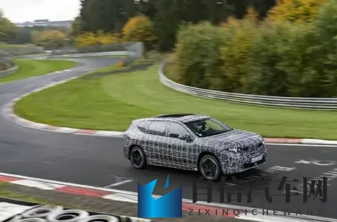 宝马国产新世代BMW iX3纽北赛道测试,2026年投产-2