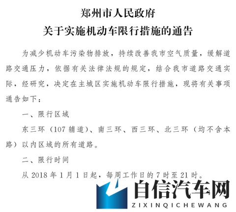 注意⚠️⚠️，郑州本周恢复限行！-1