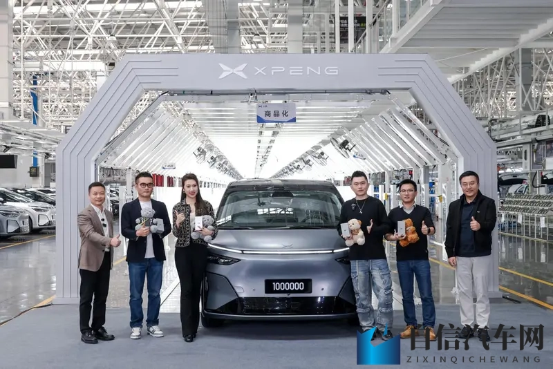 小鹏百万台里程碑达成，X9超级增程首批车主交付落地-1