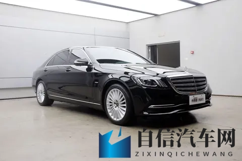 #二手车精选#40万拿下行政座驾？2019款奔驰S320L，气场依旧-1