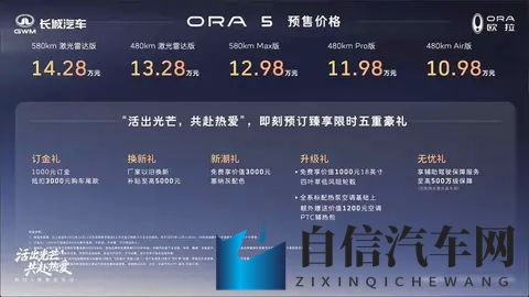 欧拉5预售火了，价格打到11万，激光雷达还敢上车-1