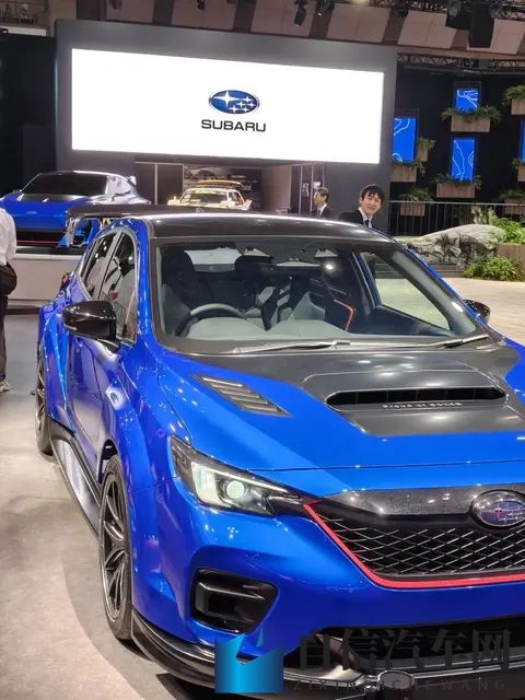 实拍斯巴鲁PERFORMANCE-B STI概念车：传奇可以复活，量产成本不低-1