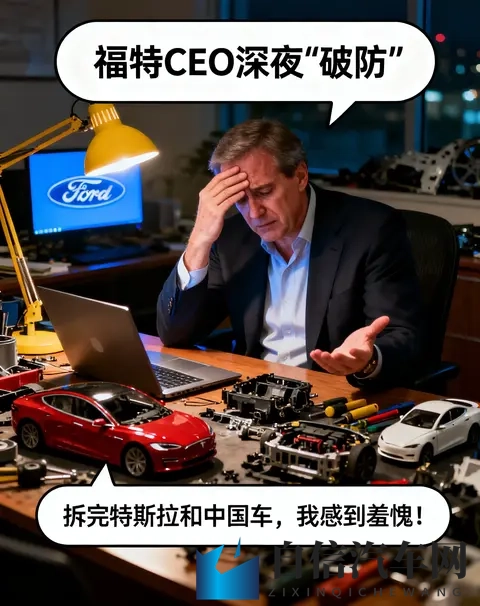 福特CEO深夜“破防”：拆完特斯拉和中国车，我感到羞愧！-1