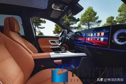 奔驰GLB换代跌破30万？三联屏星空顶全给齐-2