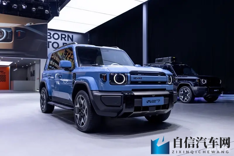 奇瑞 iCAR V27 广州车展中国首秀，明年Q1上市-1