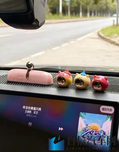 听说车里放点粉色会提升幸福感…🥰-3