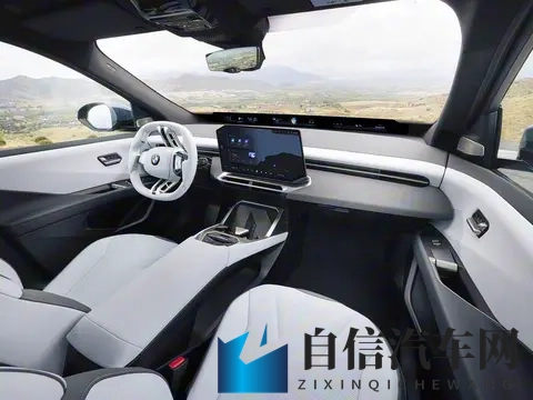 兼顾个性和运动感，全新宝马iX4外观图曝光-2