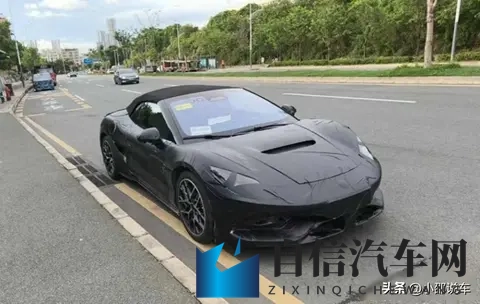 腾势Z谍照曝光，技术自研玩真的，国产跑车要动真格了-1