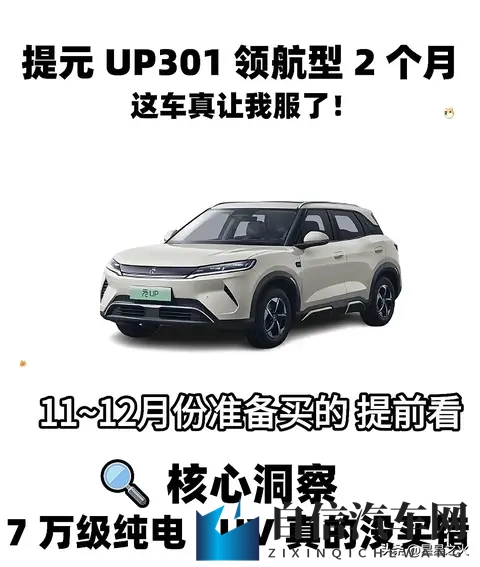 748万的比亚迪元UP，开了2个月，我果断卖了家里那台油车！-1
