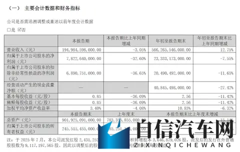 比亚迪发布第三季度财报，营收、利润下滑-1
