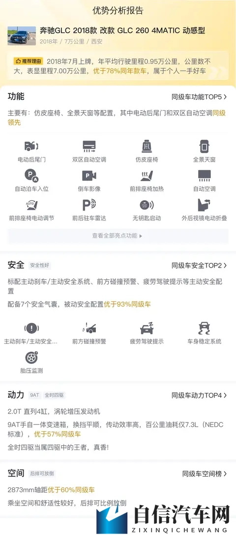 15万多拿下黑色奔驰GLC，7万公里，圆你奔驰梦！-3