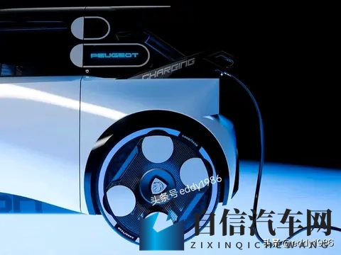 纯电标致208概念车发布，鸥翼门成点睛之笔，线控转向概念超前-3