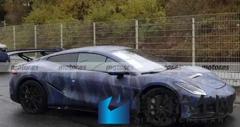 比亚迪腾势Z敞篷版跑车开蓬谍照曝光，采用四座布局-1