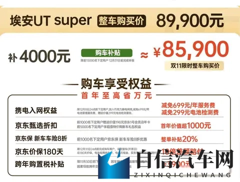埃安UT super上市，换电99秒，京东卖车真能行？-1