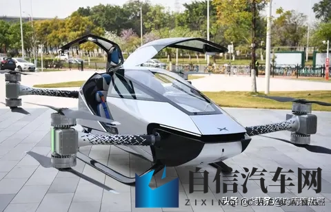 电动垂直起降飞行汽车工厂在广州式产-1