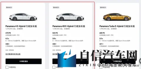 新款Panamera E-Hybrid上市信息公布-1