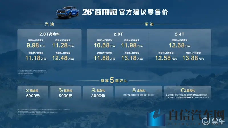 千锤百炼实力再进阶！2026款长城炮焕新上市998万起-1